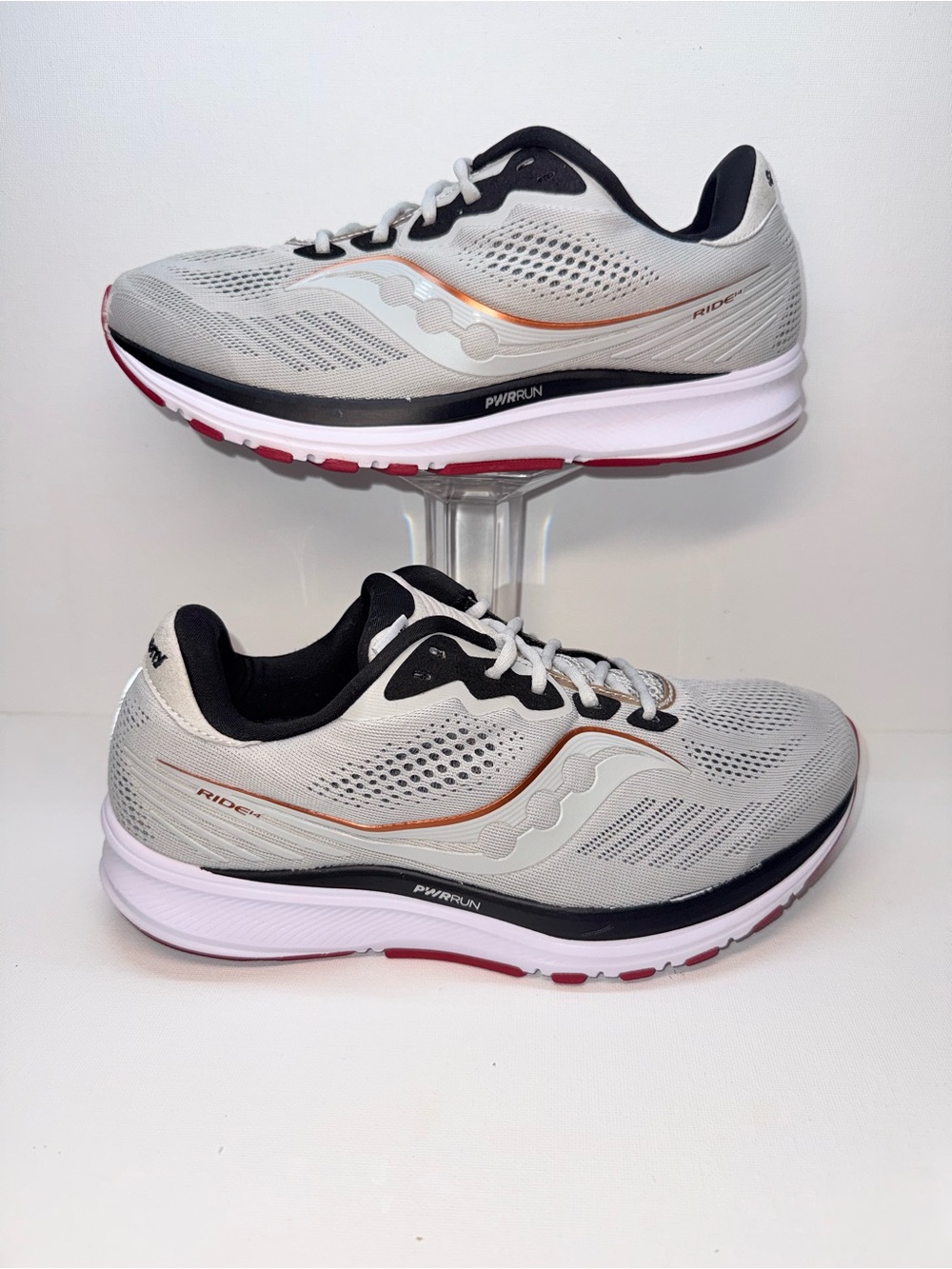 SAUCONY RIDE 14 WIDE GREY